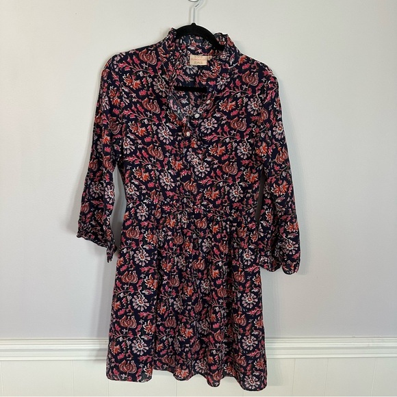 Rungolee Women’s Jacqueline 100% Silk Dress in Autumn Soraya Floral Sz S GUC - Picture 2 of 10